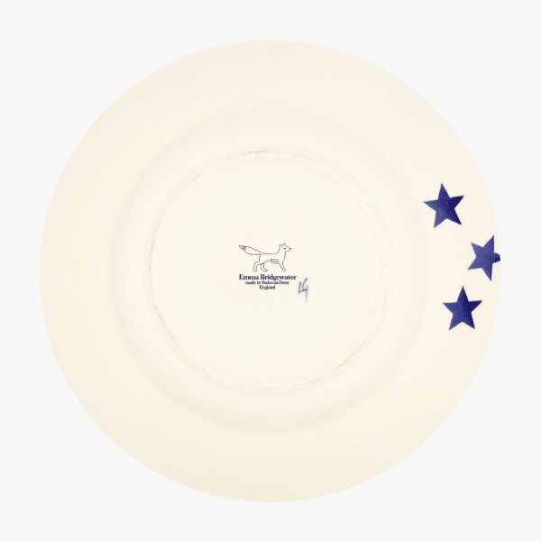 Emma Bridgewater - Blue Star Large Plate Back