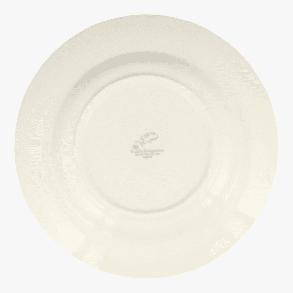 White Polka Dot Plate