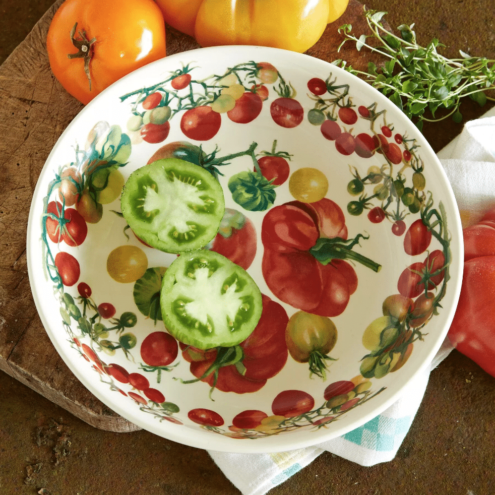 Vegetable Garden Tomatoes Bowl Lifestyle