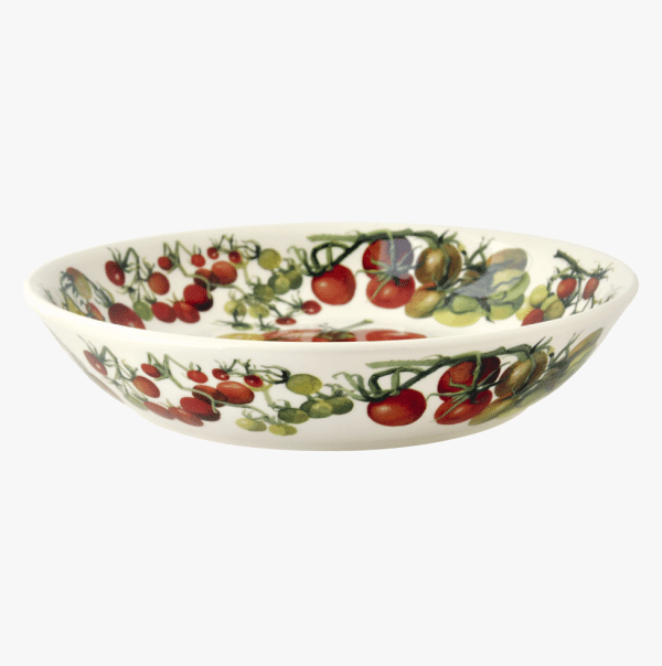 Vegetable Garden Tomatoes Bowl Side