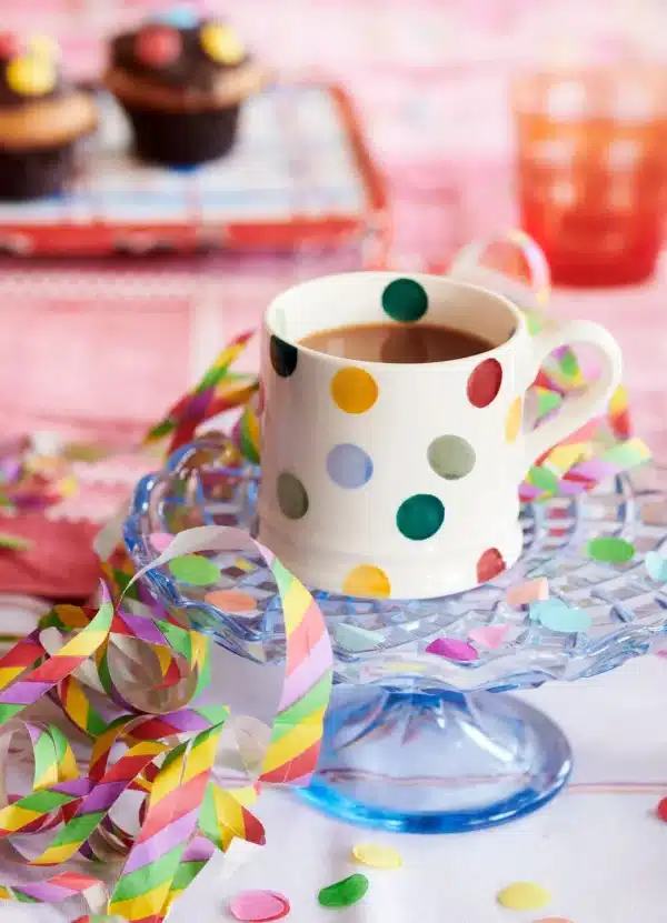 Emma Bridgewater - Spongeware Small Mug Polka Dot - Image 3