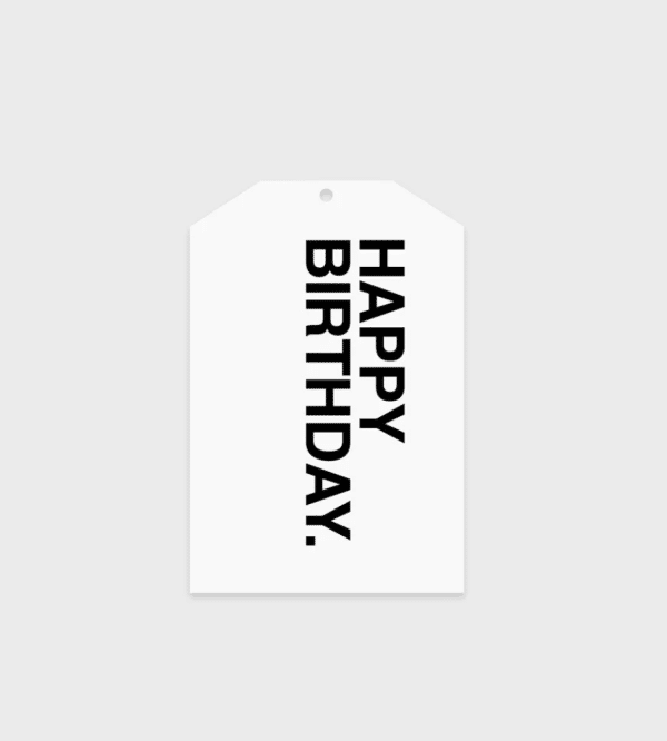 FATHER RABBIT STATIONERY | GIFT TAG | BOLD HAPPY BIRTHDAY