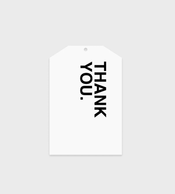 FATHER RABBIT STATIONERY | GIFT TAG | BOLD THANK YOU