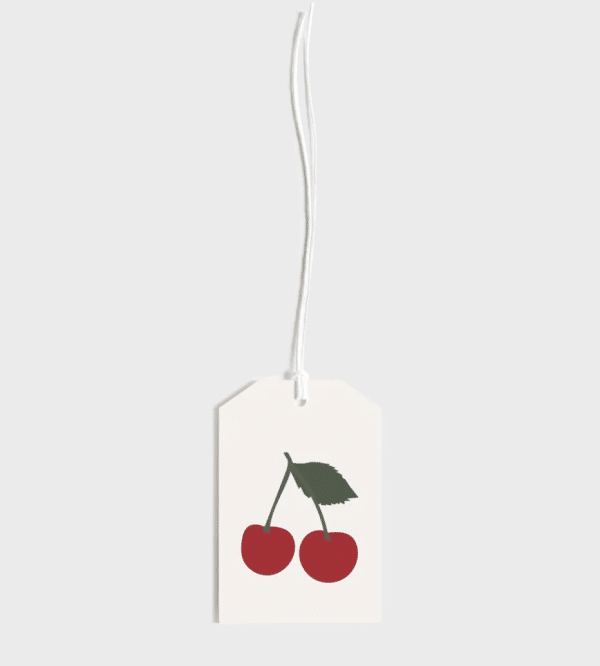 FATHER RABBIT STATIONERY | GIFT TAG | CHERRIES