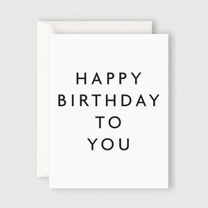 FATHER RABBIT STATIONERY | HAPPY BIRTHDAY TO YOU CARD