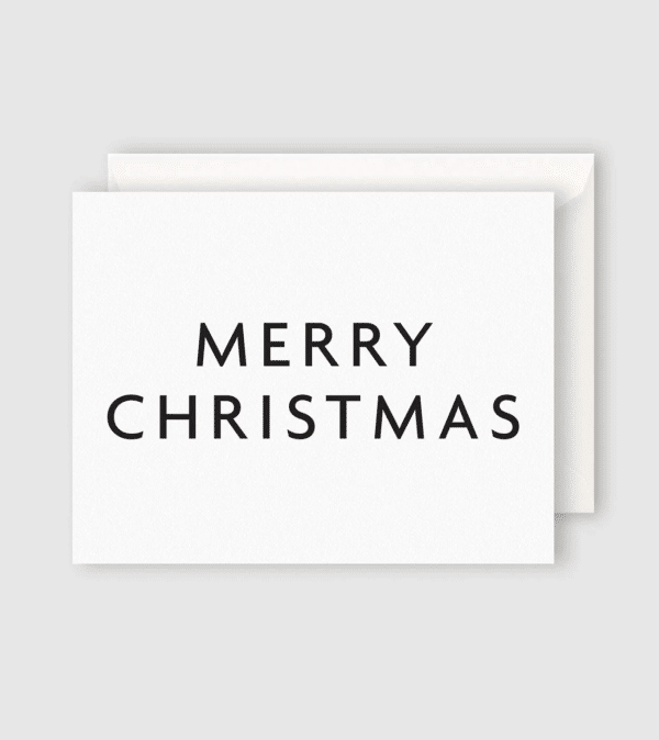 FATHER RABBIT STATIONERY | MERRY CHRISTMAS CARD