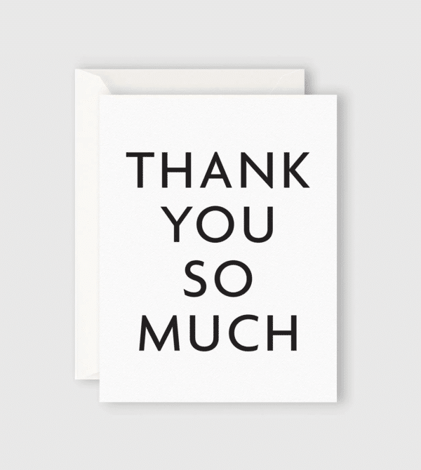 FATHER RABBIT STATIONERY | THANK YOU SO MUCH CARD