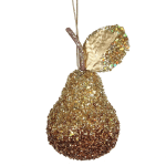 GLINT PEAR TREE ORNAMENT GOLD