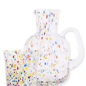 Kip & Co - Glass & Carafe Party Speckle Set