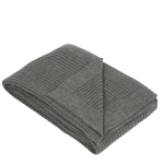 Winnie Grey Wool Throw By JACKA DESIGN