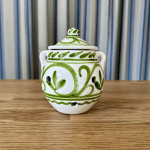 JACKA DESIGN - Spanish Garlic Jar - Green Vine