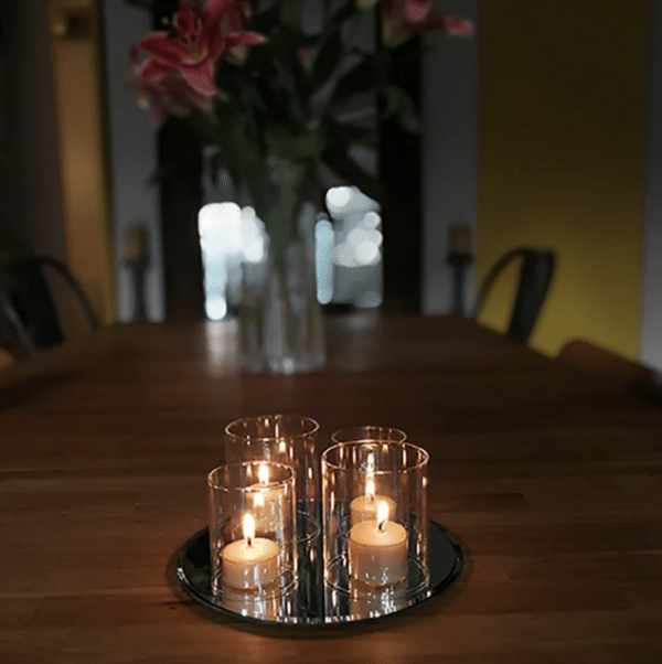 QUEEN B - Beeswax Candle Tealight Set 5 A