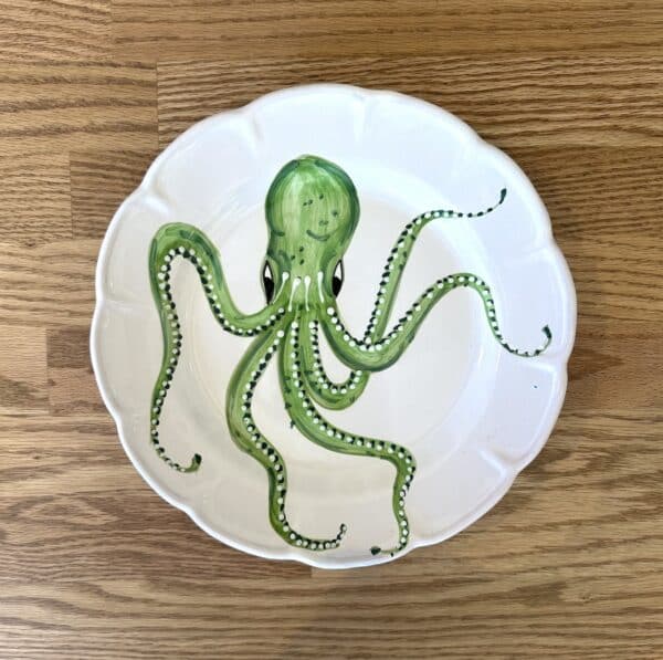 Amalfi - "Exclusive" Octopus Seaweed Dinner Plate