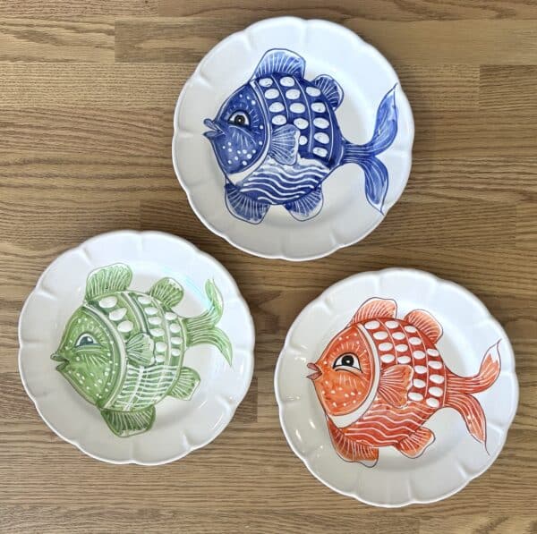 Amalfi - "Exclusive" Fish Seaweed Dinner Plate - Image 3