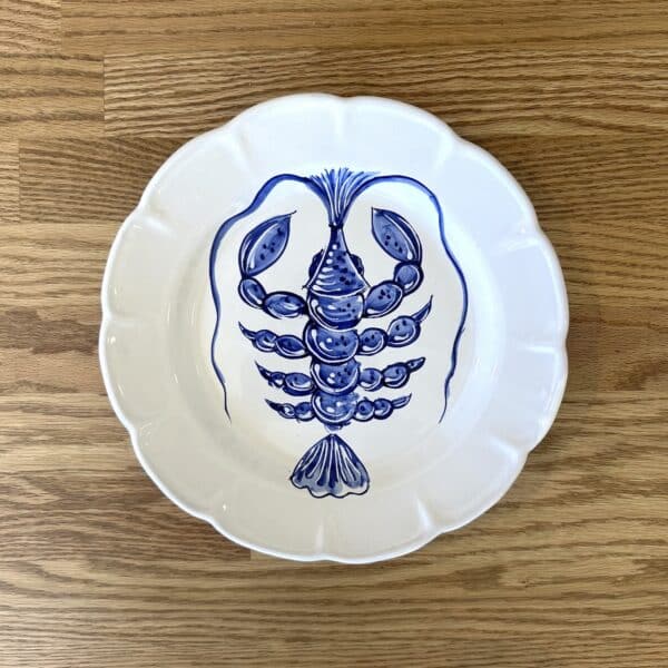 Amalfi - Lobster Ocean Dinner Plate