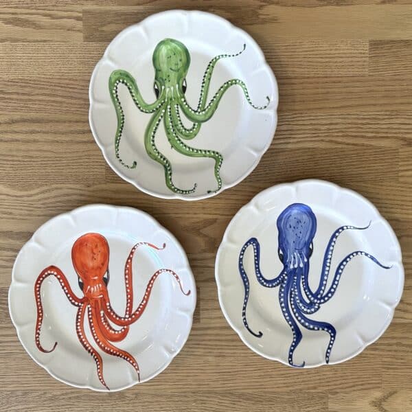 Amalfi - "Exclusive" Octopus Seaweed Dinner Plate - Image 3