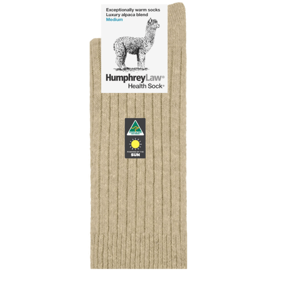 Humphrey Law- Alpaca Socks Antelope