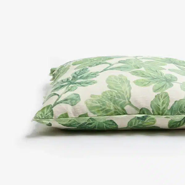 Bonnie & Neil - Fig Green Cushion 60cm - Image 2
