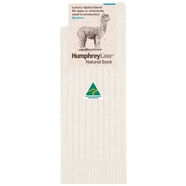 Humphrey Law- Alpaca Socks Natural
