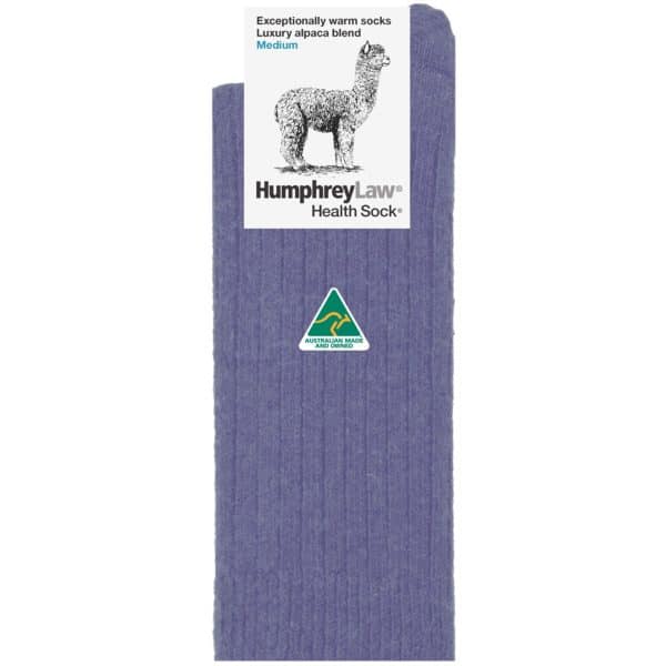 Humphrey Law- Alpaca Socks Violet