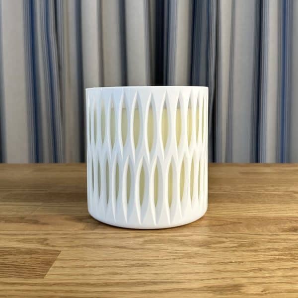 APSLEY - Candle Glimpse Blanc Large