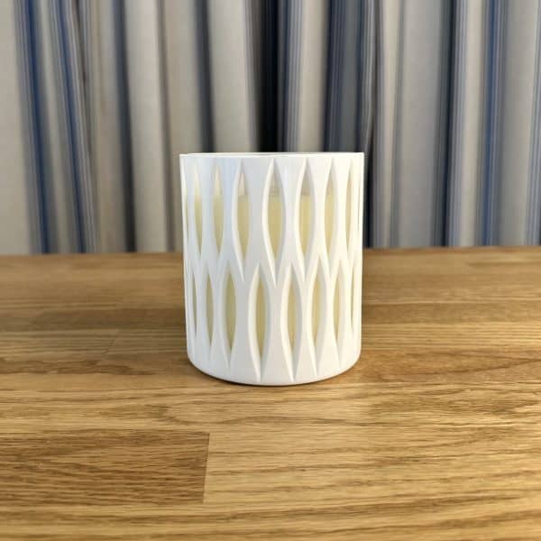 APSLEY - Candle Glimpse Blanc Small