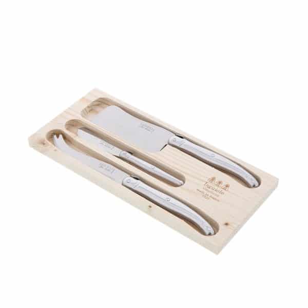 Jean Dubost Laguiole - Cheese Set Stainless Steel