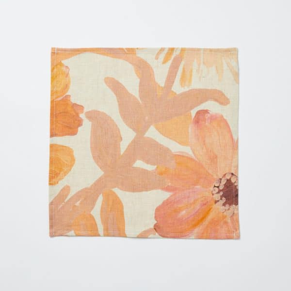 Bonnie & Neil - Napkins Cornflower Pink Set 4 - Image 2