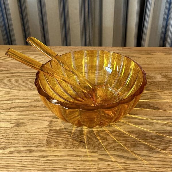 Guzzini - Dolce Salad Servers Amber - Image 2