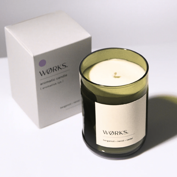 WORKS - Aromatic Candle | Bergamot, Neroli, Cedar - Image 2