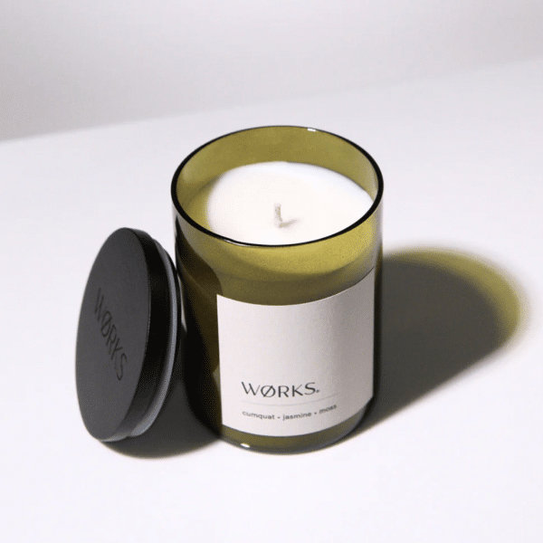 WORKS - Aromatic Candle | Cumquat, Jasmine, Moss