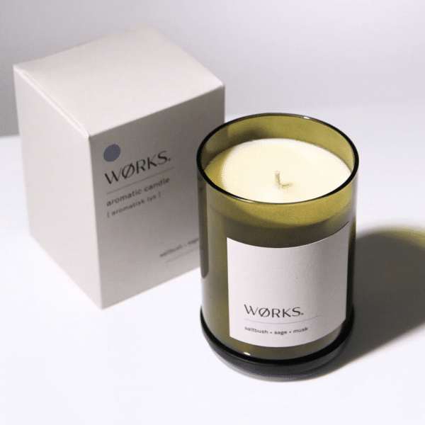WORKS - Aromatic Candle | Saltbush, Sage, Musk - Image 2