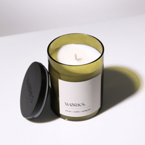 WORKS - Aromatic Candle | Vetiver, Nettle, Petitgrain