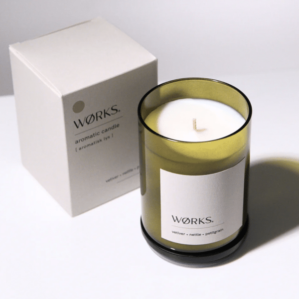 WORKS - Aromatic Candle | Vetiver, Nettle, Petitgrain - Image 2