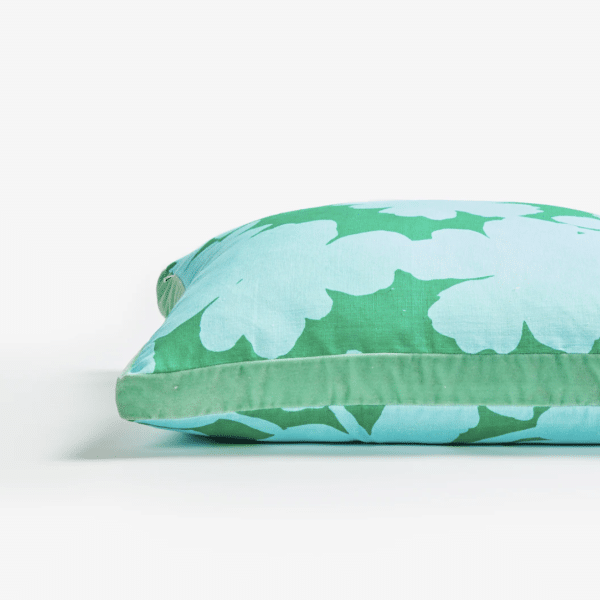 Bonnie & Neil - Carmine Blue Cushion 50cm - Image 2