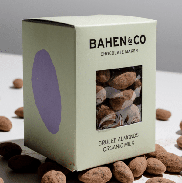 Bahen & Co - Coated Brulee Almonds & Organic Milk - Image 2