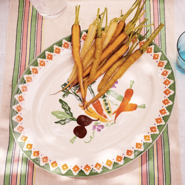Emma Bridgewater - Spongeware Harvest Oval Platter Carrots & Beets - Image 2