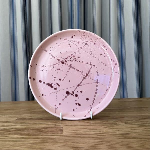 JACKA DESIGN By Robert Gordon - Friday Plate in Fairy Floss