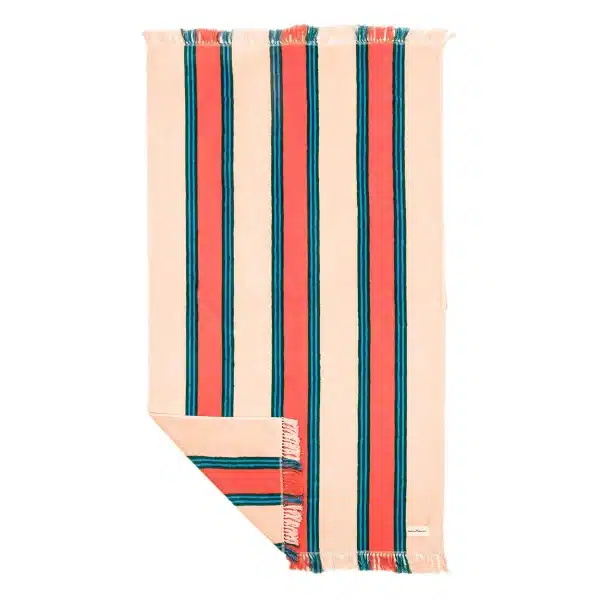 Business & Pleasure - Beach Towel Bistro Stripe Dusty Pink - Image 2