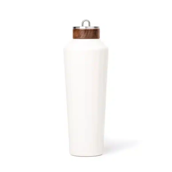 Business & Pleasure - Hemingway Flask Antique White