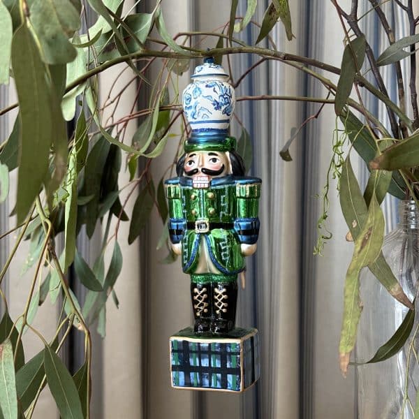 JACKA DESIGN - Decoration Chinoiserie Nutcracker Green Coat