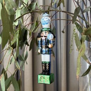 JACKA DESIGN - Decoration Chinoiserie Nutcracker Tartan Coat