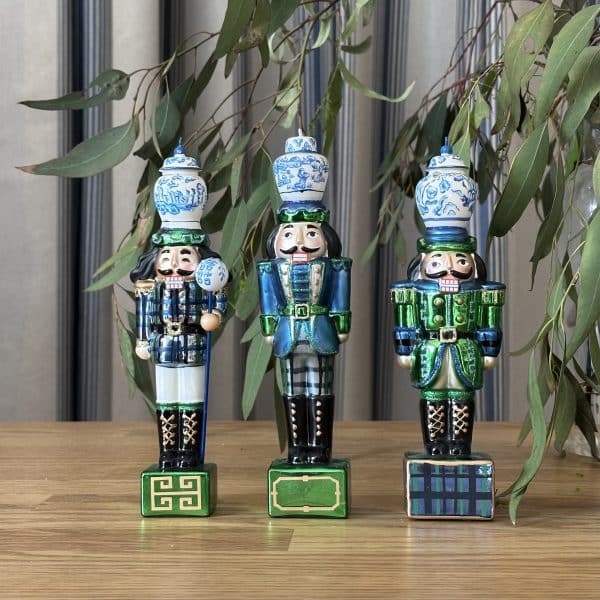JACKA DESIGN - Decoration Chinoiserie Nutcracker Green Coat - Image 3