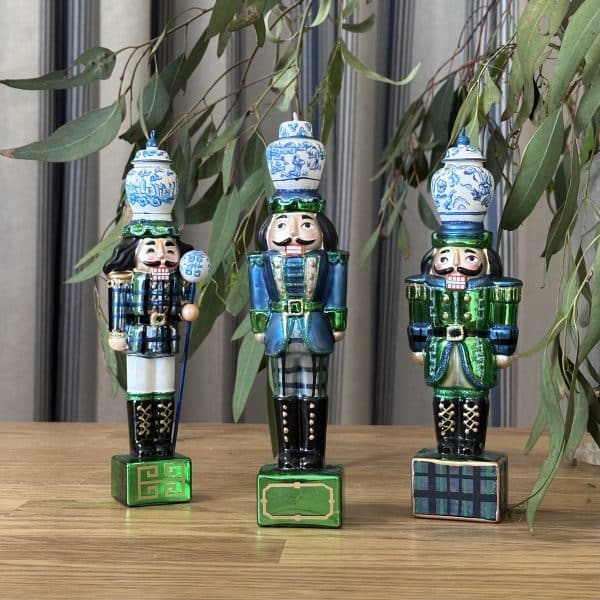 JACKA DESIGN - Decoration Chinoiserie Nutcracker Green Coat - Image 2