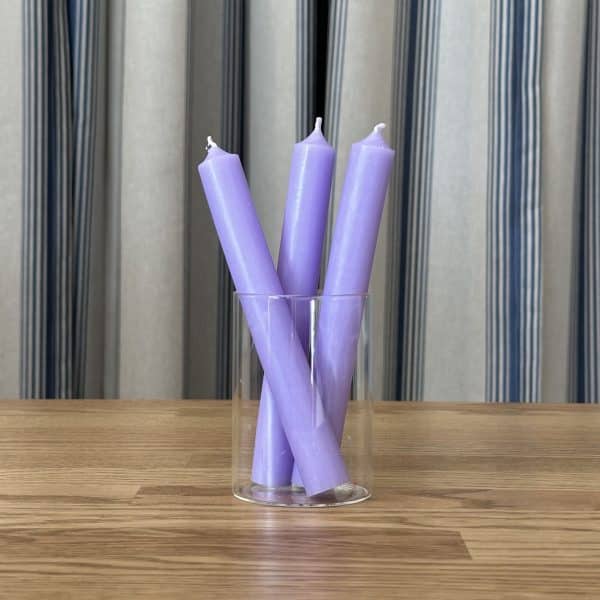 JACKA DESIGN -  Dinner Candle Lilac