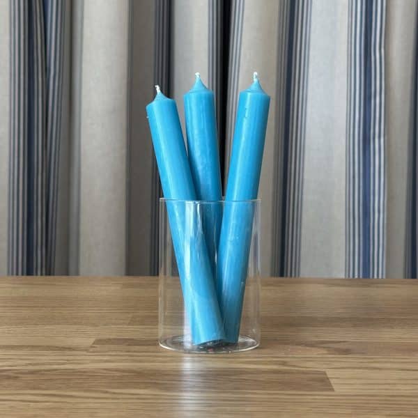 JACKA DESIGN -  Dinner Candle Teal