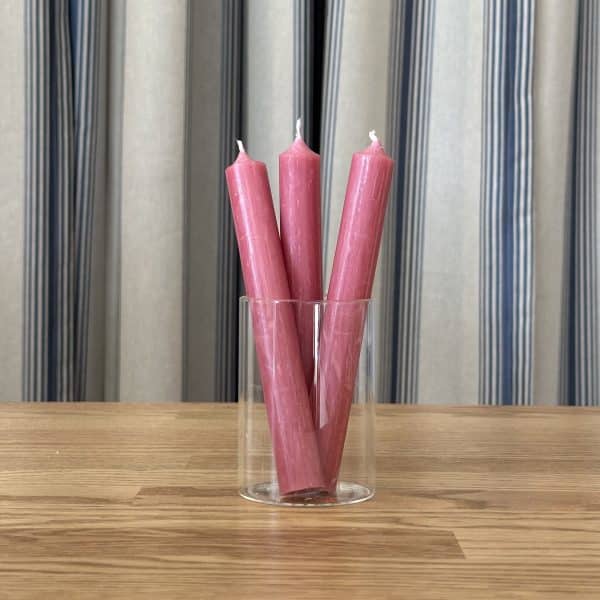 JACKA DESIGN -  Dinner Candle Plum