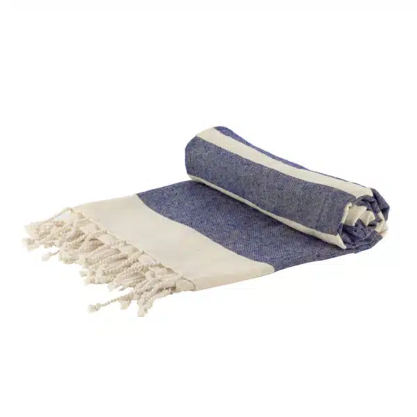 JACKA DESIGN - Turkish Beach Towel Navy