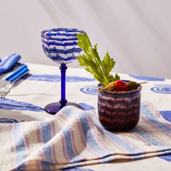 Bonnie & Neil - Tumblers Watercolour Blue - 2 Set - Image 2