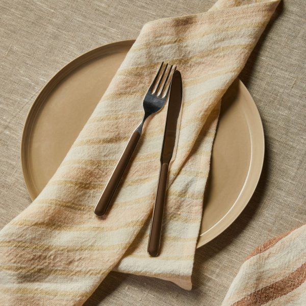 Bonnie & Neil - Napkins Linear Buff Set 4 - Image 2